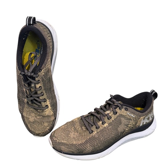 Hoka One One Other - Hoka One One Hupana Camo Knit Mens Running Shoes Brown Green Size 9 Activewear